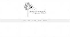 Desktop Screenshot of littlesparrowphoto.com