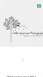 Mobile Screenshot of littlesparrowphoto.com